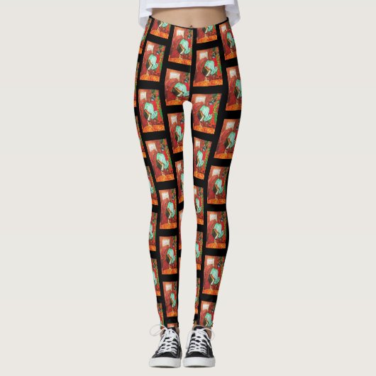 THANKSGIVING GROTE ESCAPE TURKEY leggings (Voorkant)