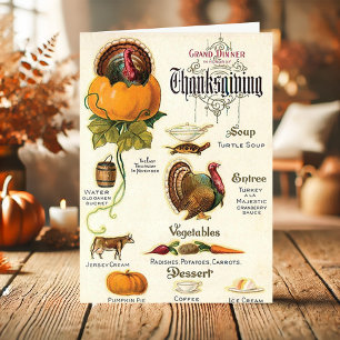 Thanksgiving  Grote Meren Feestdagen Kaart