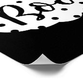 Thanksgiving Halloween Schattigee boo Pompoen 'Vro Poster (Hoek)