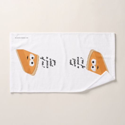 Thanksgiving handdoek - pompoen (Handdoek)