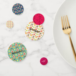 Thanksgiving happy Fall Farmhouse Confetti