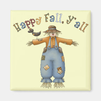 Thanksgiving Happy Herfst Square Magnet