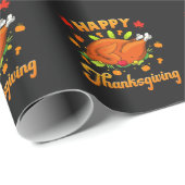 Thanksgiving - Happy Thanksgiving Cadeaupapier (Rol Hoek)