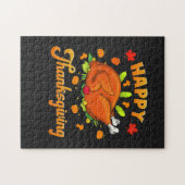 Thanksgiving - Happy Thanksgiving Legpuzzel (Horizontaal)