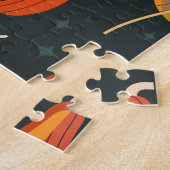 Thanksgiving Happy Turkey Day-cadeau Legpuzzel (Zijkant)