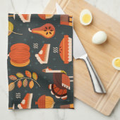 Thanksgiving Happy Turkey Day-cadeau Theedoek (Quarter Fold)