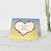 Thanksgiving hart - voor broer