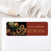 Thanksgiving Harvest Classic Traditional Etiket (Insitu)