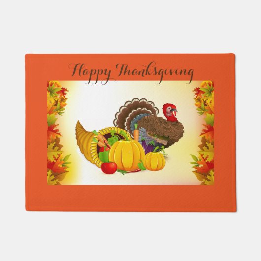 Thanksgiving Harvest Doormat Deurmat (Voorkant)