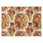 Thanksgiving Harvest Feast Rood Goud Groene Tint Tafelkleed (Voorkant (Horizontaal))