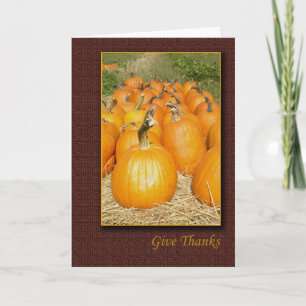 Thanksgiving Harvest Feestdagen Kaart