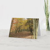 Thanksgiving Harvest Feestdagen Kaart (Voorkant)