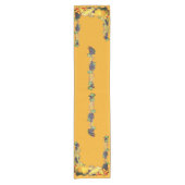 Thanksgiving Harvest Foods Table Runner Korte Tafelloper (Voorkant)
