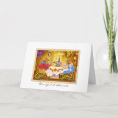 Thanksgiving Harvest Mice Custom Gevouwen Feestdagen Kaart (Voorkant)