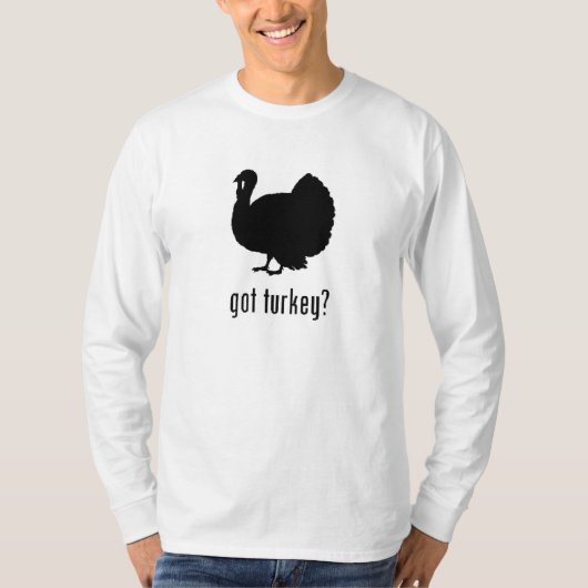 Thanksgiving "heeft kalkoen" grappige humor t-shirt (Voorkant)
