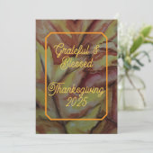 Thanksgiving Heilige Kaart – Digitale optie (Staand voorkant)