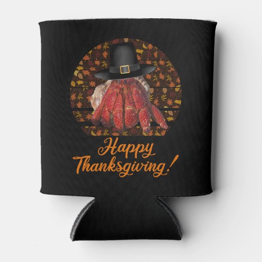 Thanksgiving heremietkreeft blikjeskoeler (Voorkant)