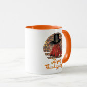 Thanksgiving heremietkreeft mok (Voorkant rechts)