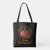 Thanksgiving heremietkreeft tote bag (Achterkant)