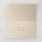 Thanksgiving Herfst Autumn Leaves Acorns Place Car Plaatskaartje (Binnenkant ongevouwen)