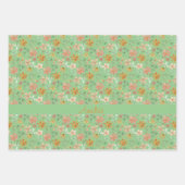 Thanksgiving Herfst bloemgeel patroonnaam Inpakpapier Vel (Voorkant 2)