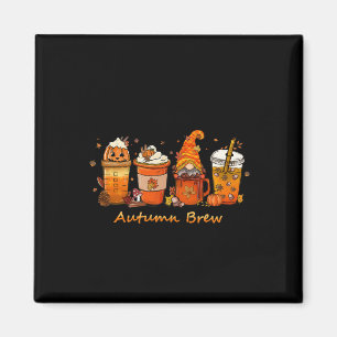 Thanksgiving herfst brouwen Herfst koffie pompoen  Magneet