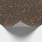 Thanksgiving herfst cadeaupapier (Hoek)