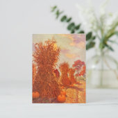  Thanksgiving Herfst Corn Sheaves Kaart (Staand voorkant)