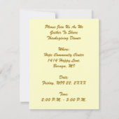  Thanksgiving Herfst Corn Sheaves Kaart (Achterkant)