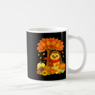 Thanksgiving Herfst Egel Blad Herfst Boom  Koffiemok