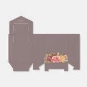 Thanksgiving herfst Floral Border Bedankdoosjes (Uitgevouwen)