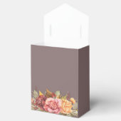 Thanksgiving herfst Floral Border Bedankdoosjes (Geopend)