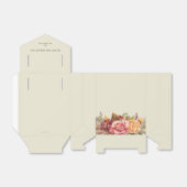 Thanksgiving herfst Floral Border Bedankdoosjes (Uitgevouwen)