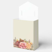 Thanksgiving herfst Floral Border Bedankdoosjes (Geopend)