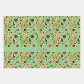Thanksgiving Herfst groente patroonnaam Inpakpapier Vel (Voorkant 2)