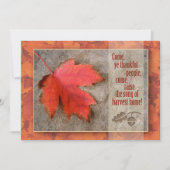 Thanksgiving | herfst | Harvest Home Kaart (Voorkant)