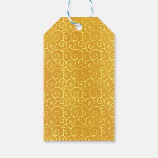 Thanksgiving herfst Herfst esdoorn bladeren en pom Cadeaulabel (Achterkant)