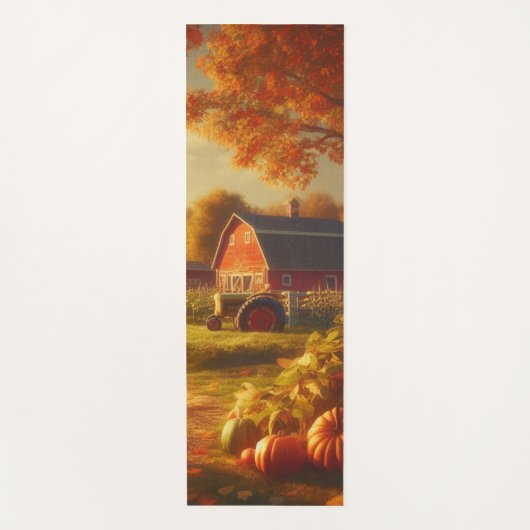 Thanksgiving/Herfst/Herfst op het boerderij Yogamat (Voorkant)