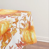 Thanksgiving Herfst Herfst Pompoen Bladeren Wijnst Tafelkleed (Voorbeeld)