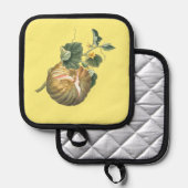 Thanksgiving Herfst herfst pompoen Sjabloon Pannenlap (Voorkant / Achterkant)