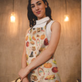 Thanksgiving Herfst Herfst Turkije Diner Schort