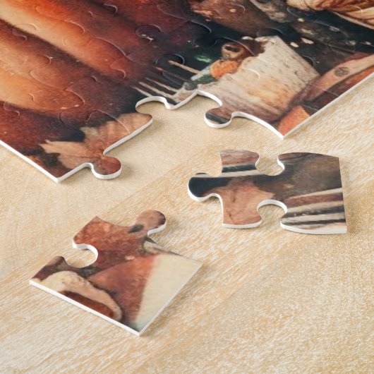 Thanksgiving/Herfst/Herfst/Vintage Legpuzzel (Zijkant)