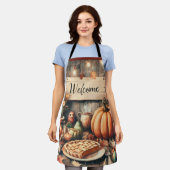 Thanksgiving/Herfst/Herfst/Vintage Schort (Gedragen)
