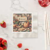 Thanksgiving/Herfst/Herfst/Vintage Servet (Insitu)