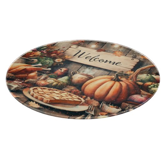 Thanksgiving/Herfst/Herfst/Vintage Snijplank (Hoek)