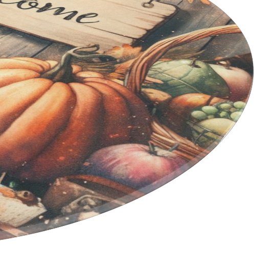 Thanksgiving/Herfst/Herfst/Vintage Snijplank (Hoek)