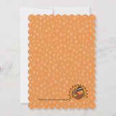 Thanksgiving Herfst / Herfstscène met pelgrims, Kaart (Achterkant)