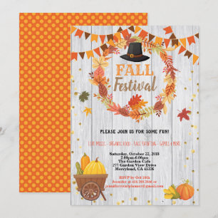 Thanksgiving herfst kaart