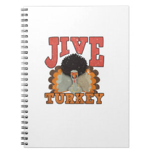 Thanksgiving & Herfst Kleding, Jive Turkije - Retr Notitieboek