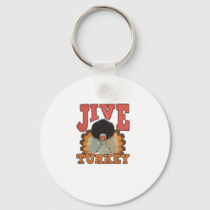 Thanksgiving & Herfst Kleding, Jive Turkije - Retr Sleutelhanger